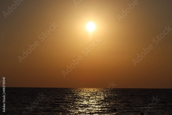 Obraz sunset in the sea
