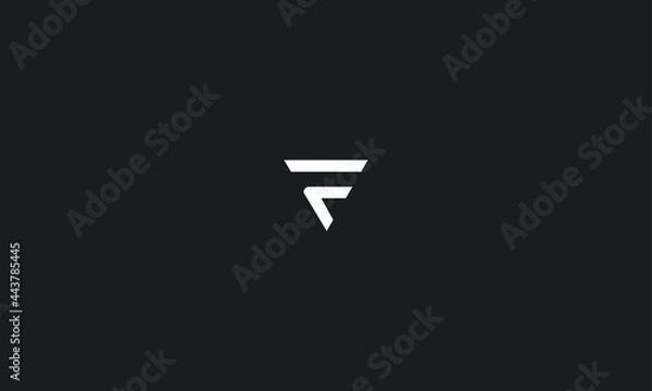 Obraz f icon vector logo design. template quality logo symbol inspiration