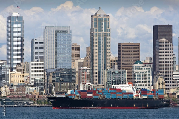 Obraz Seattle Downtown Skyline