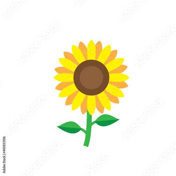 Obraz ひまわりのイラスト