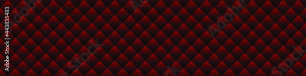 Obraz Burgundy background with  rhombuses. Seamless vector illustration. 