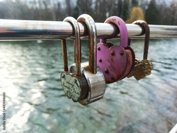 Obraz lock and chain