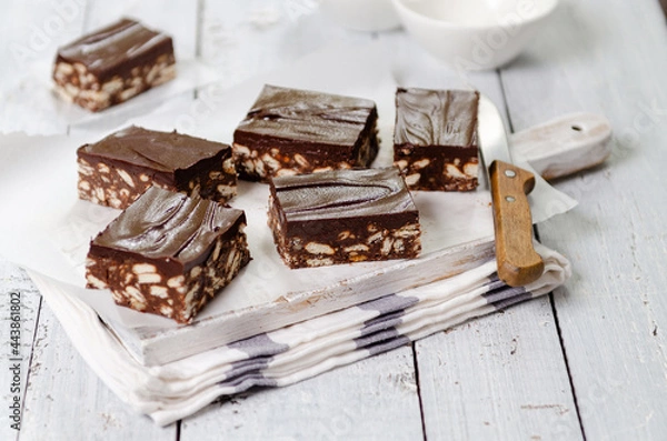 Fototapeta CHOCOLATE HEDGEHOG SLICE