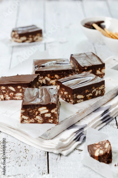 Fototapeta CHOCOLATE HEDGEHOG SLICE