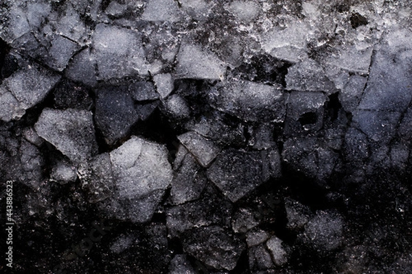 Obraz broken ice chunks