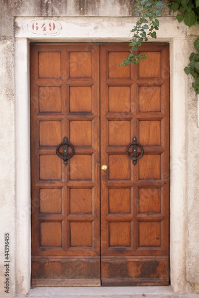 Obraz Old closed door