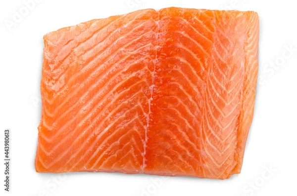 Obraz fresh raw salmon slice