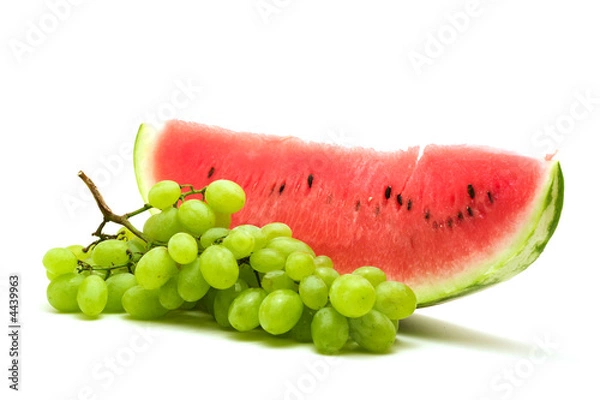 Obraz  Fruit composition isolated on white