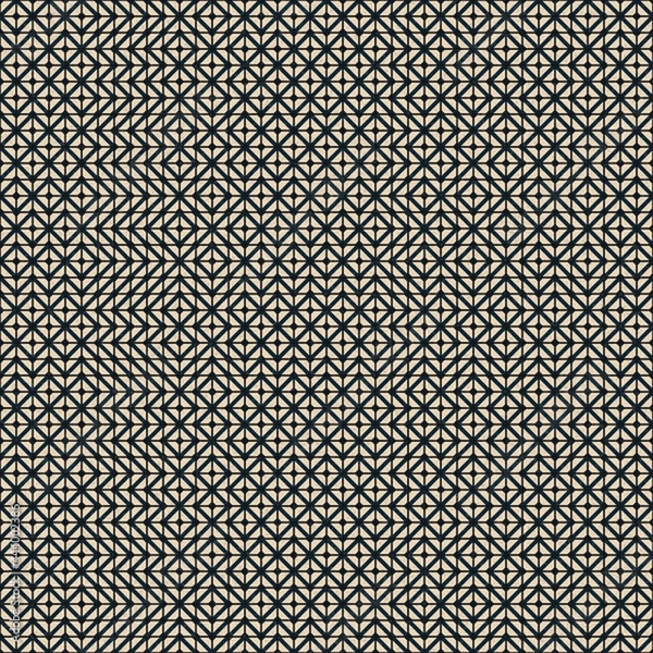 Fototapeta Abstract Geometric Pattern generative computational art illustration