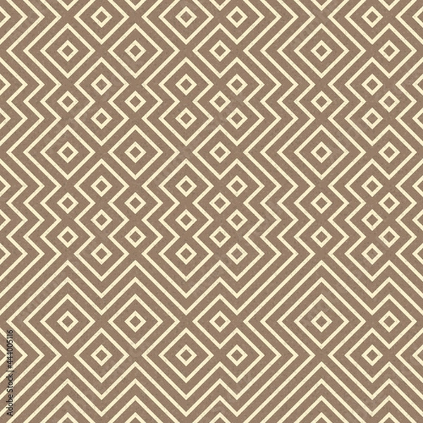 Fototapeta Abstract Geometric Pattern generative computational art illustration