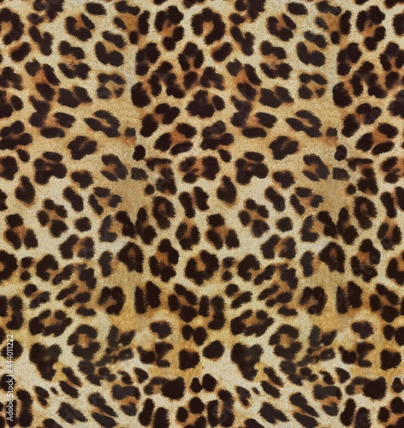 Obraz Leopard skin texture seamless pattern