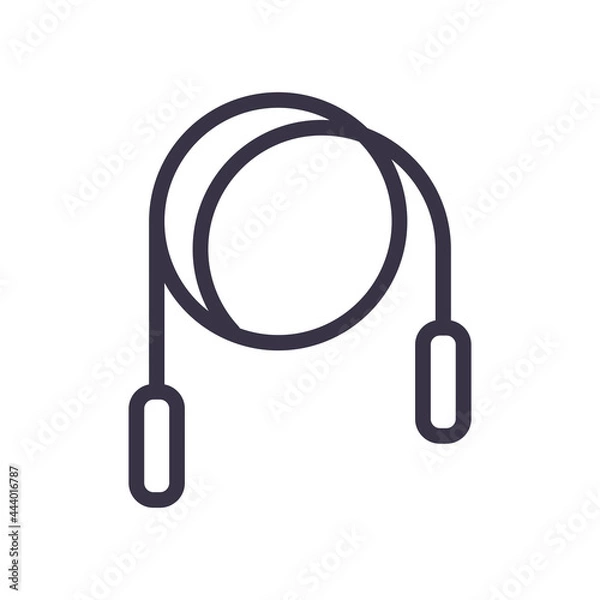 Fototapeta jump rope for exercise