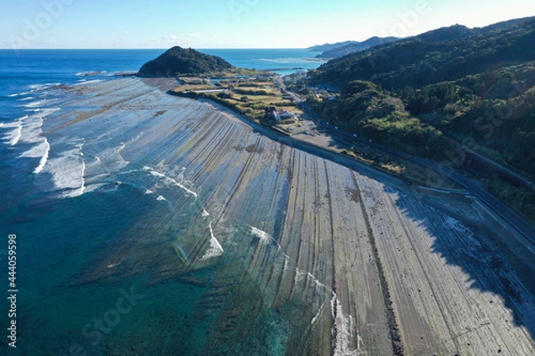 Obraz 宮崎県宮崎市　鬼の洗濯岩