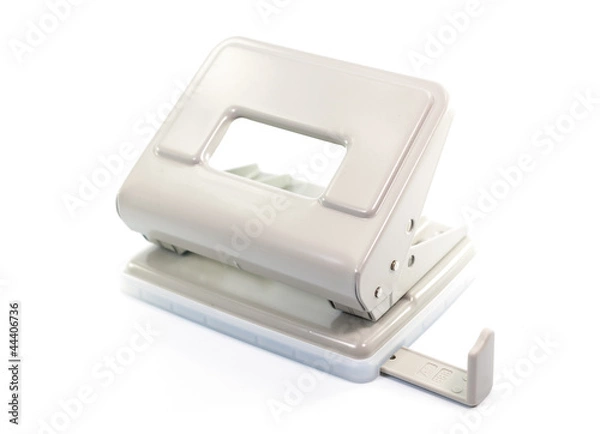 Obraz Paper puncher on white background