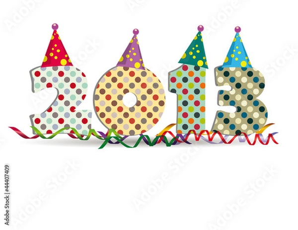 Fototapeta New Year 2013