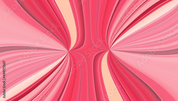 Obraz Light Pink Magenta Wave Design decorative Background with empty center for mockup textile banner	