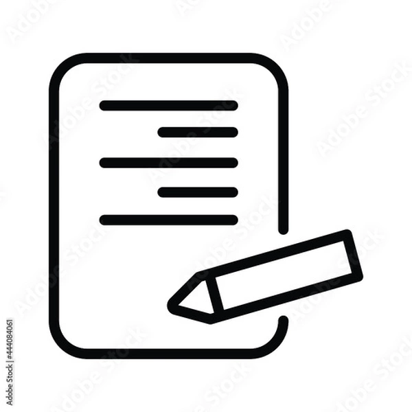 Fototapeta Document feedback icon