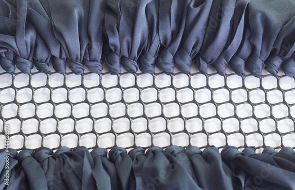 Obraz woven fabric scraps