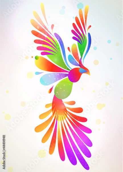 Fototapeta Modern abstract background. Vector illustration