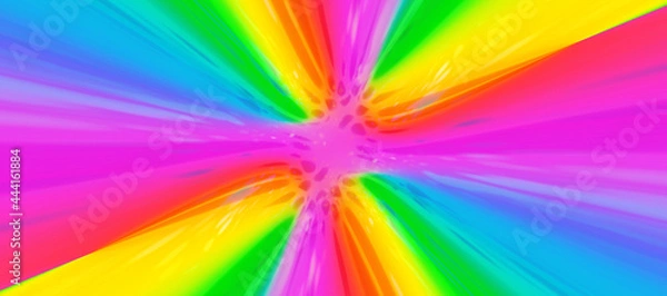 Obraz textured rainbow design background in abstract and warm colors	