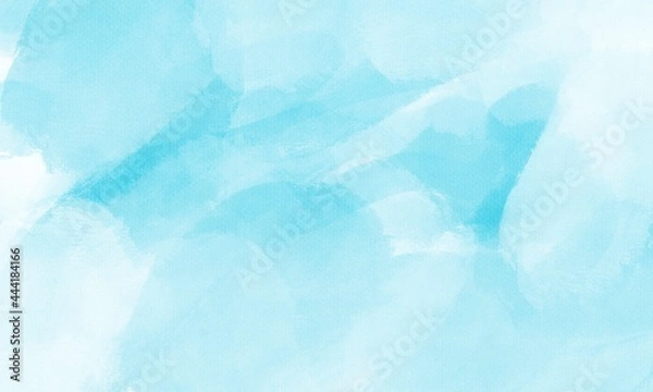 Obraz 水彩 テクスチャ ブルー
