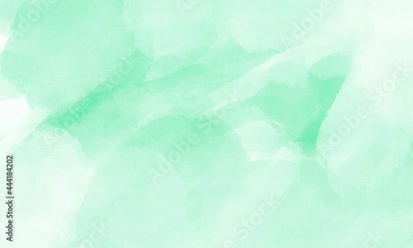 Obraz 水彩 テクスチャ グリーン