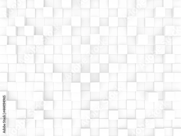 Fototapeta Block background , 3D illustration