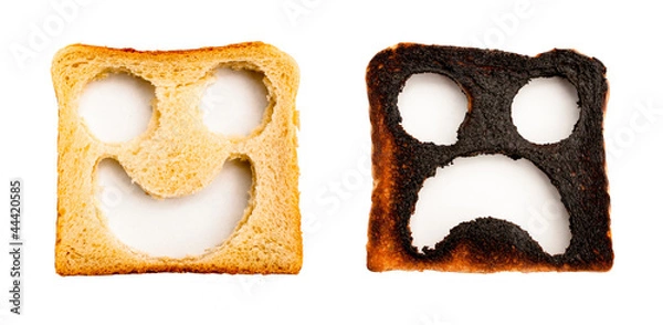 Obraz Toast Smilie