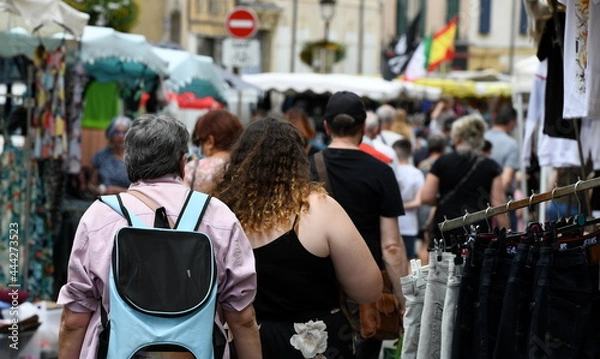 Obraz jour de marché à Lunéville
