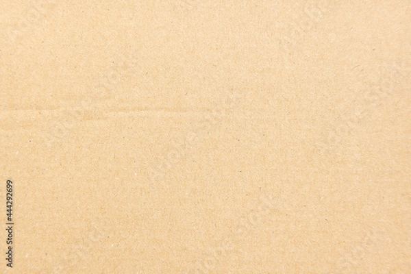 Fototapeta Clean yellow cardboard, real texture