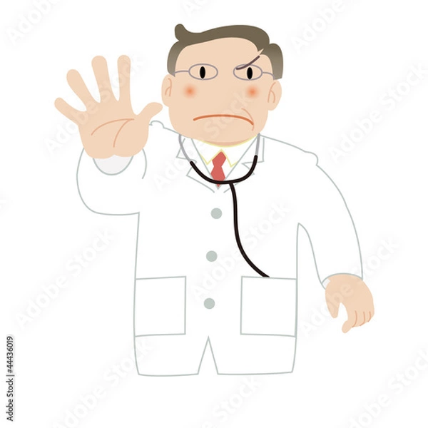 Obraz ドクターストップをかける医師