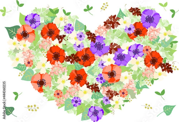 Fototapeta フラワーアレンジメント　アネモネ2