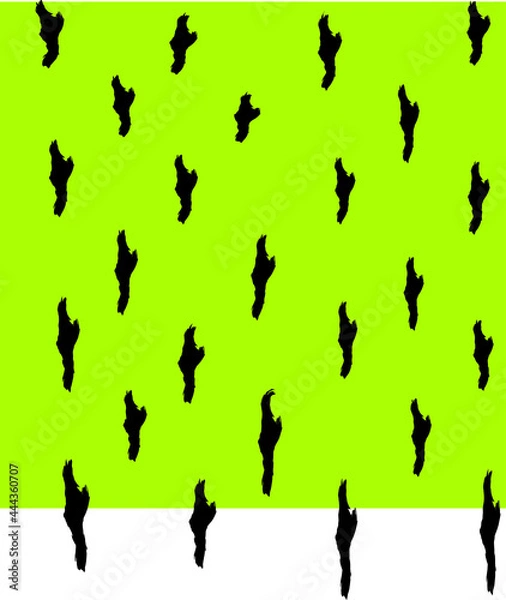 Obraz soccer players silhouettes