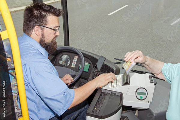 Obraz Bus Driver ticket control