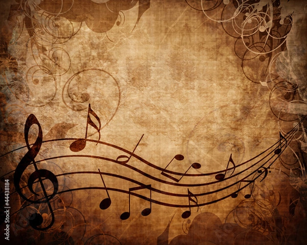Obraz Stara arkusz muzyki