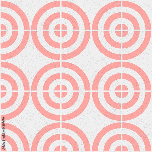 Fototapeta Abstract Geometric Pattern generative computational art illustration