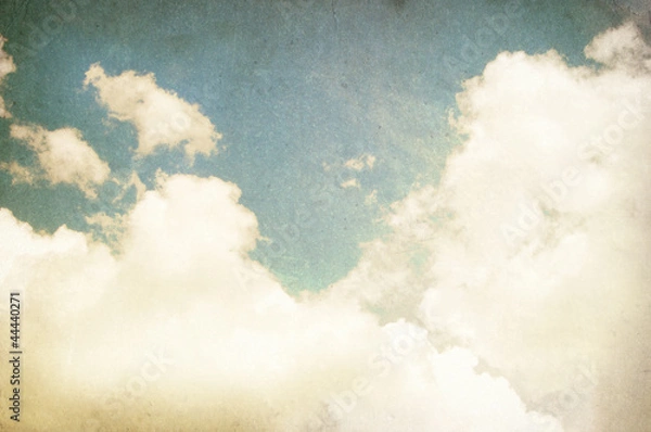 Fototapeta Vintage cloudy background