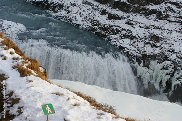 Obraz snow covered mountains