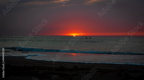 Obraz sunset on the beach