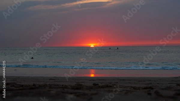 Obraz sunset on the beach