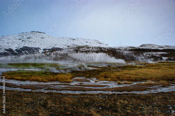 Obraz snow covered mountains