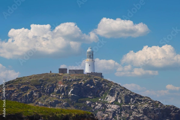 Obraz Bishops rock Lighthouse, the most southerly point of Britain 