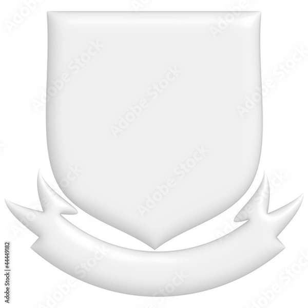 Fototapeta Białe płaskorzeźby