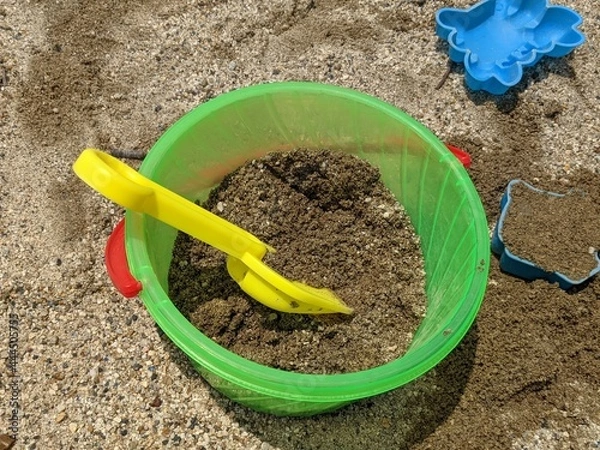 Obraz bucket and spade