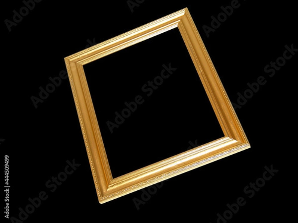 Obraz Blank Gold Picture Frame