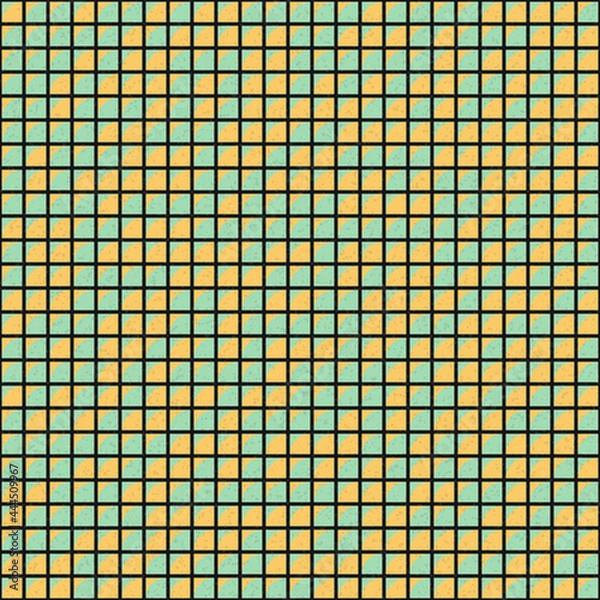 Fototapeta Abstract Geometric Pattern generative computational art illustration