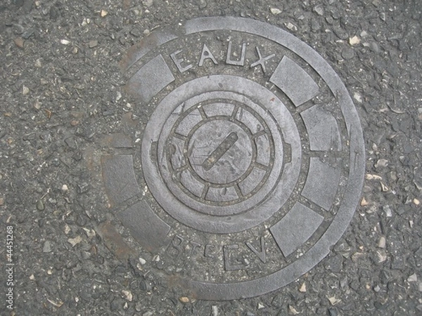 Fototapeta plaque eau 1