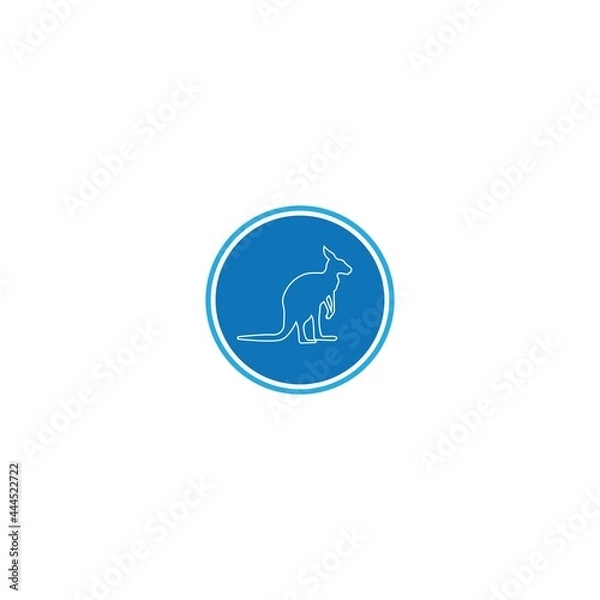 Fototapeta Kangaroo icon