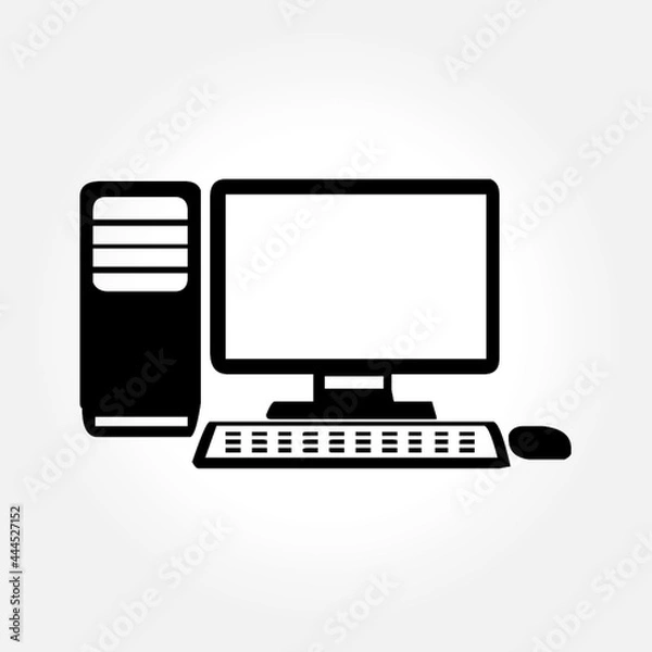 Obraz set of computer