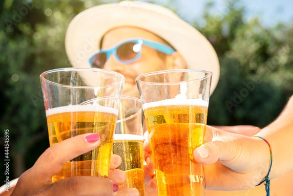 Obraz toast with beer